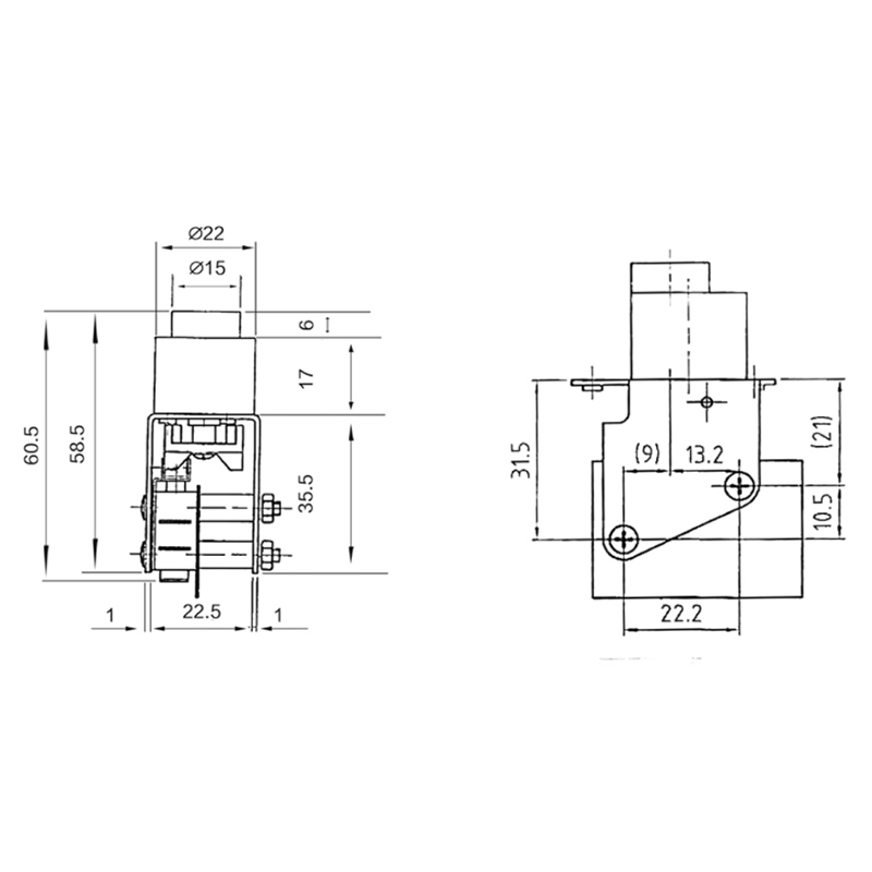 FKD-0309 Elevator Hitachi Direct Ladder Lock