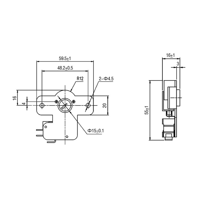 FKD-9394 Elevator Hitachi Mca Base Station Lock