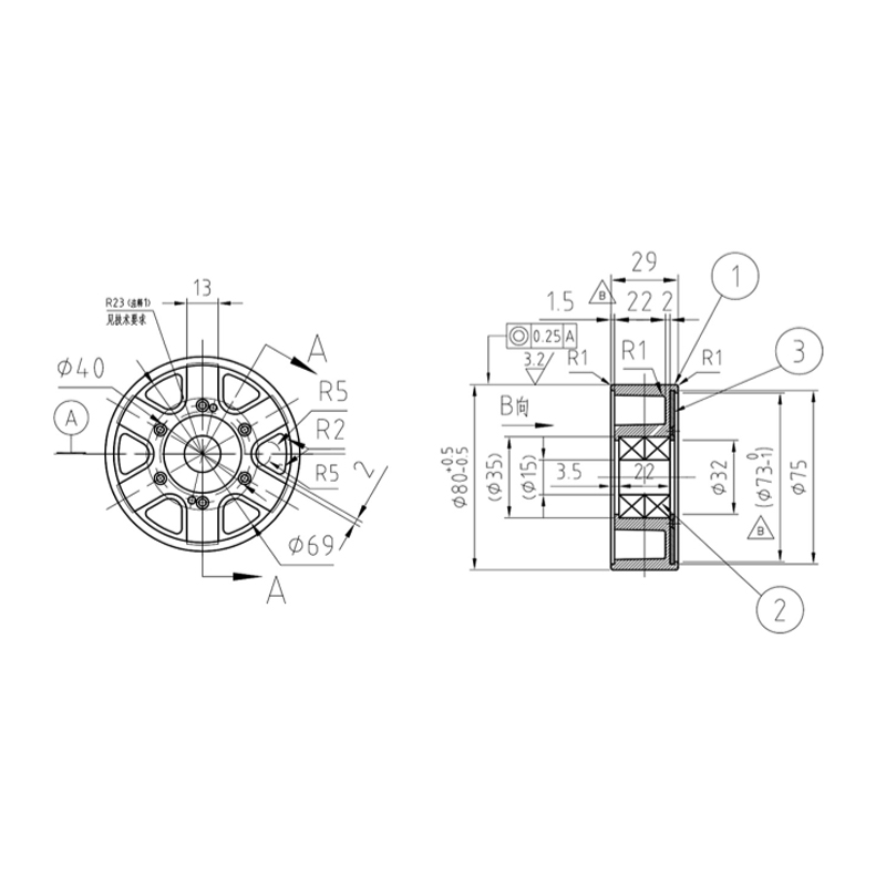 FKD-G550 Elevator Speed Measuring Wheel