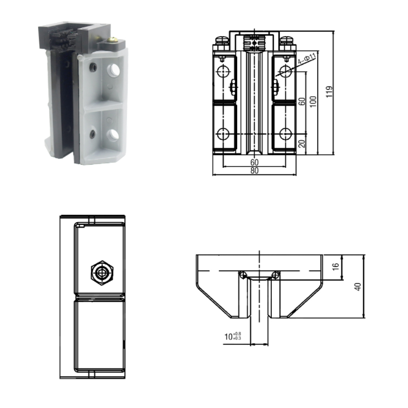 FKD-V05 Villa Elevator Guide Shoe